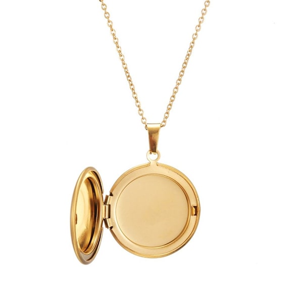 2 kpl Kaulakoru Photo Locket GOLD - spot ale Gold