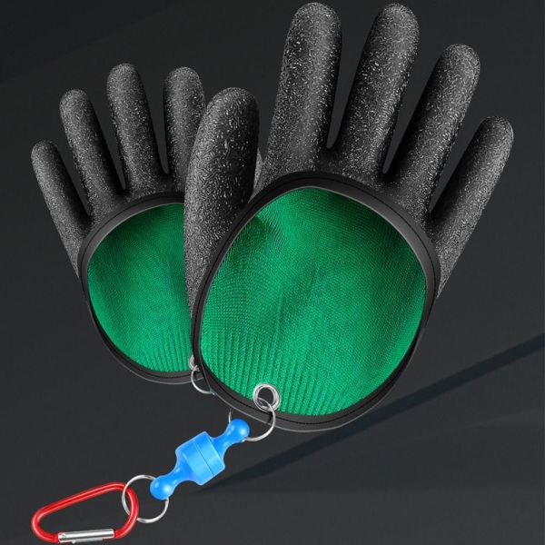 Fishing Catching Gloves Professional Catch Fish LEFT&MAGNETIC - spot-ale Left&magnetic snap