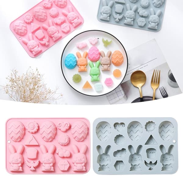 Easter Shape Rabbit Egg BLUE - spot-myynti blue