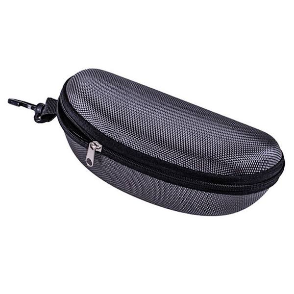 Dragkedja Solglasögon Hard Case Glasögon Solglasögon Protector - spot försäljning DARK GREY