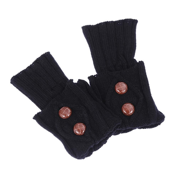 Benvärmare strumpor Knähöga Virkade Leggings KAFFE - on stock