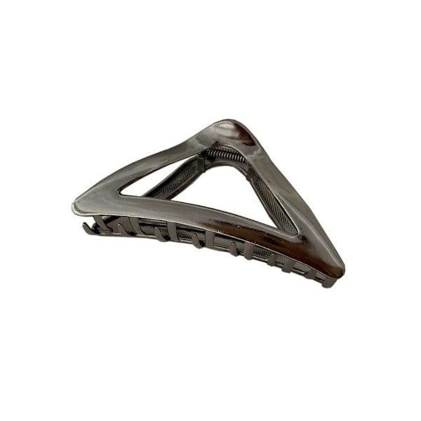 Triangle Hair Claw Hair Clip SILVER - varastossa silver