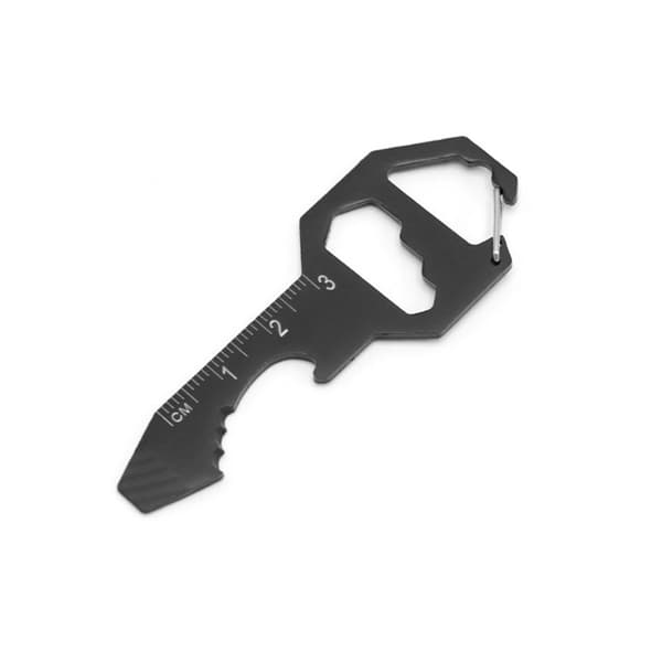 2kpl Outdoor Multitools EDC Key Ring SILVER - spot-myynti Silver
