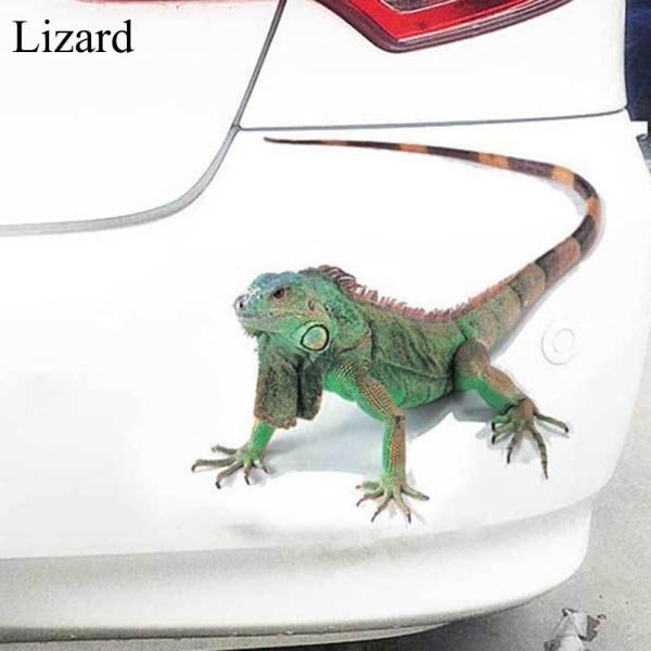 3D-autotarra Autodekor Spider Crawling LIZARD - varastossa Lizard