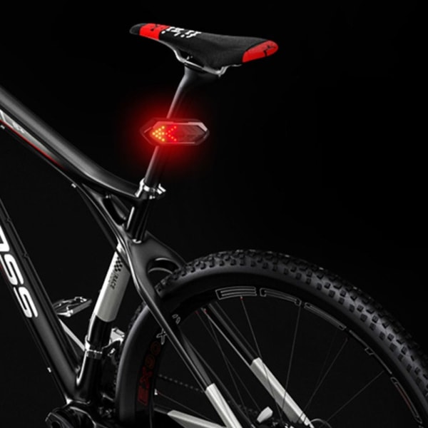 Blinkers Cykelbakljus Trådlös fjärrkontroll - stock