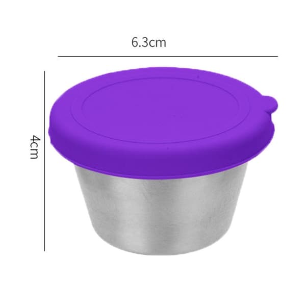 Såskopp Med Silikonlock LILA - high quality Purple