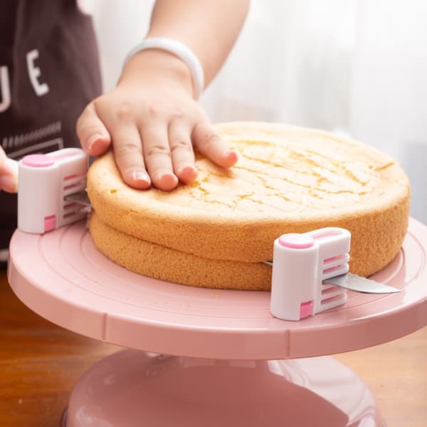 4kpl 5Layer Bread Cutter Kakkuleipäleikkuri VIHREÄ - spot-ale green