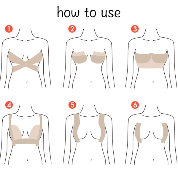 5M Breast Lift Tape BH-dekaltejper BLÅ B - stock blue B-B