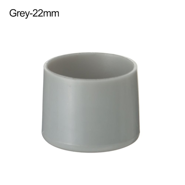 10kpl/setti Tuolin jalkapäädyt Huonekalun jalat GREY 22MM - varastossa Grey 22mm