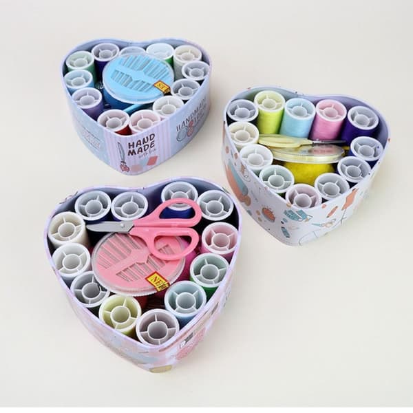 Mini Ompelusarja PINK - spot ale pink