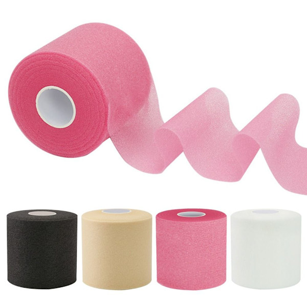 1/2PCS Foam Bandage Sulkapallomaila Overgrip MUSTA - korkea laatu Black 7cmx27m-1Pcs-7cmx27m-1Pcs