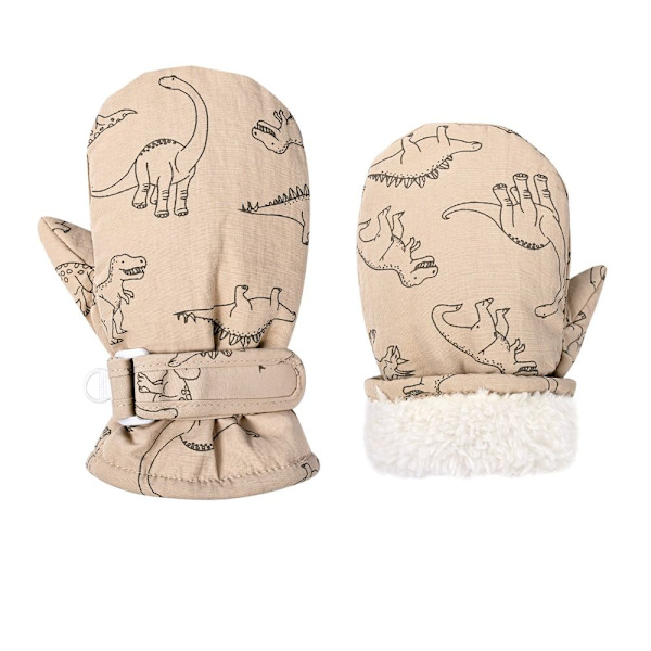 Barnhandskar Skidåkning Snöhandskar KHAKI - high quality khaki M
