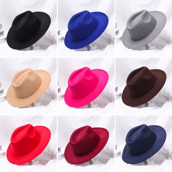 Fedora Hat Jazzcap Cap SAPPHIRE BLUE - spot-ale