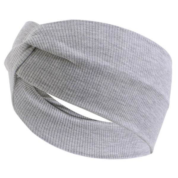 Bred Sport Pannband Vik Yoga Hårband SVART - high quality Black