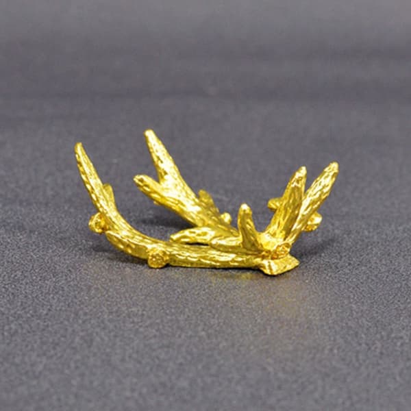 Älg Display Stativ Crystal Ball Base GULD - high quality Gold