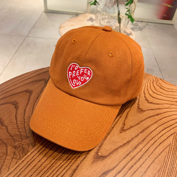 Baseball Cap Couple Hat RUSKEA - spot-ale brown