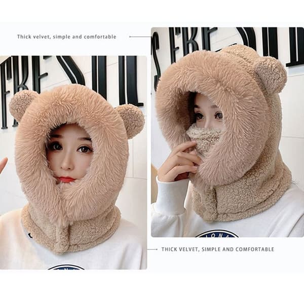 Beanies Cap Plush Beanie GREY - varastossa