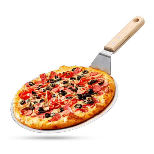 Pizzaskyffel med trähandtag Pizzaspad 43cm x 25 cm - Hög - on stock