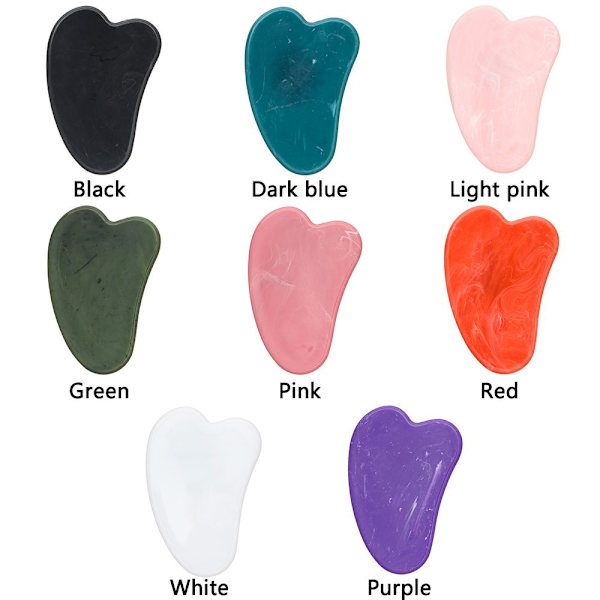 Guasha Board Rose Quartz RED - spot-myynti red