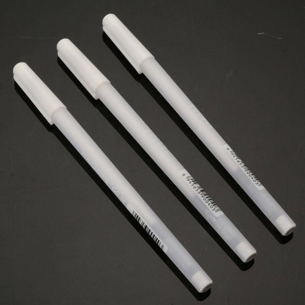 5 STK 0,8 mm Pen Sketch Fine Liner Pen Superior High Light - spot försäljning White
