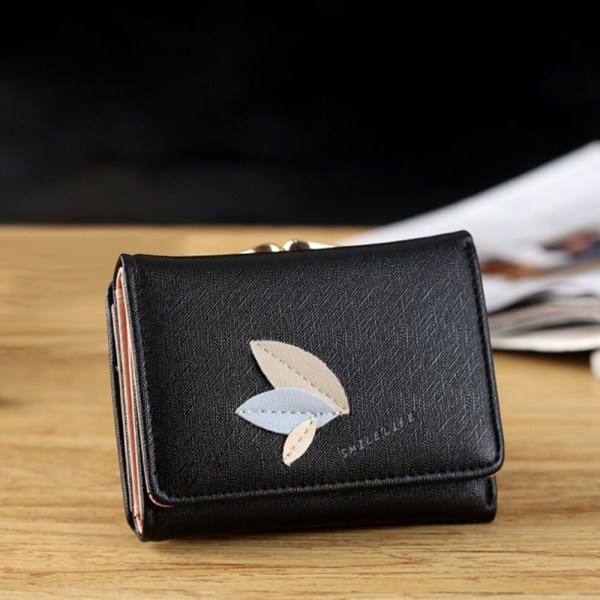 Pieni lompakko Zero Wallet MUSTA - varastossa black