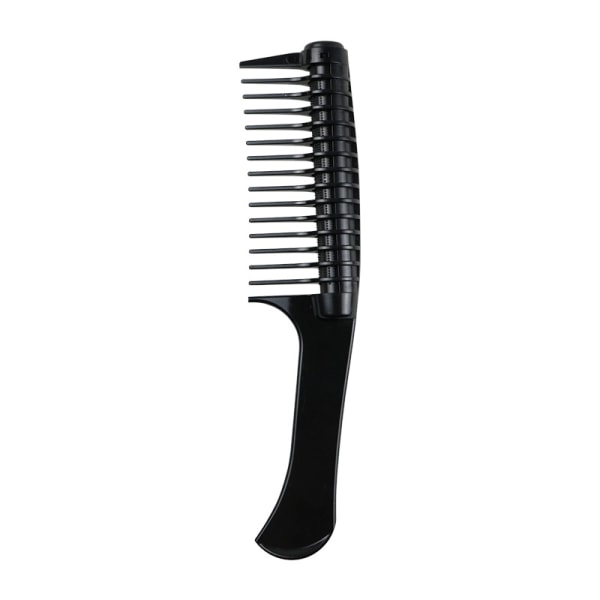 Skarvning Detangling Roller Comb, Integrerad Roller Hårkam - high quality Black