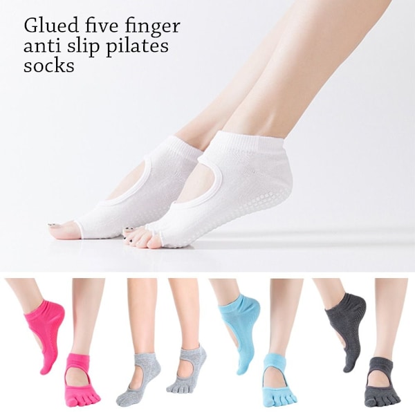 Joogasukat Tanssisukat VAALEAN GREY STYLE 1 - varastossa Light grey Style 1-Style 1