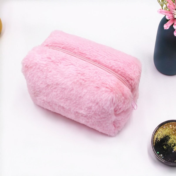 Kosmeettinen säilytyspussi Wool Makeup Organizer PINK - spot-ale Pink