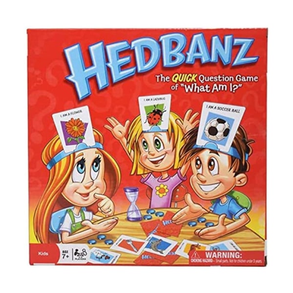 HedBanz Game 2nd Edition Game Vad är jag? - spot sales