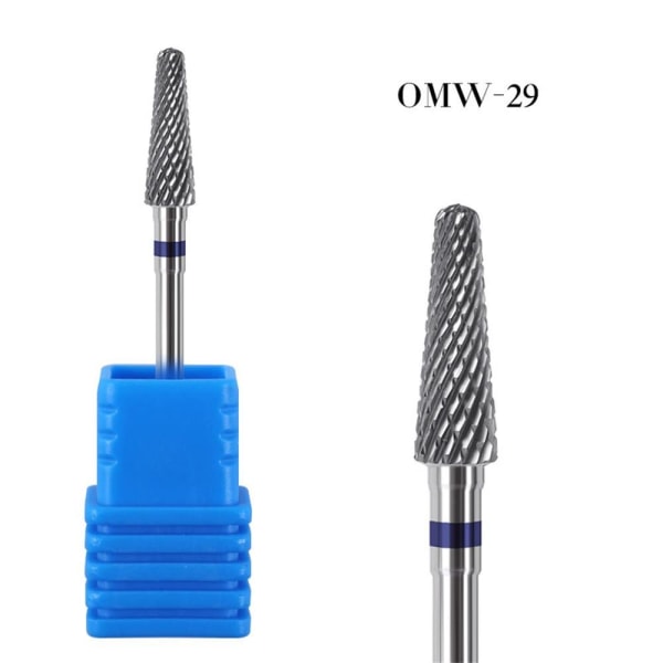 Nail Drill Bit Nail File Sliphuvud - on stock OWM-29