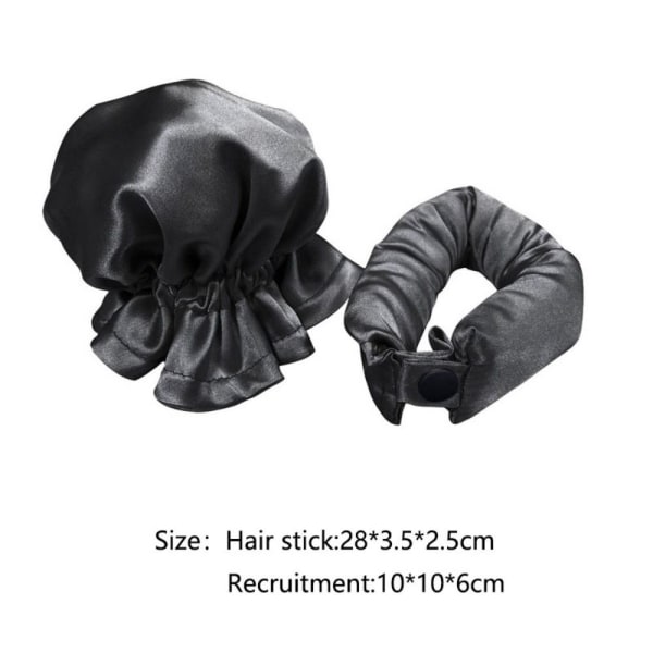Heatless Curl Stick Wave Shape Curl Rod RUSKEA - korkea laatu brown