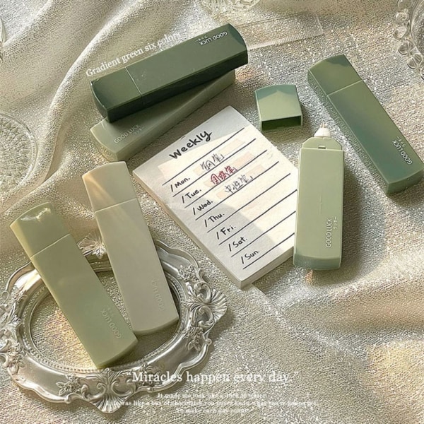 6kpl/ Set Correction Tape Corrector GRADIENT GREEN - spot-myynti Gradient Green