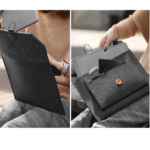 Laptopfodral Case LJUSGRÅ 40X27,5CM - on stock Light grey 40X27.5cm