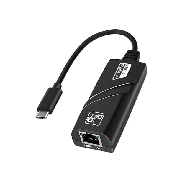 Ethernet-adapter USB 3.0 till Gigabit 1000M TYPE-C - stock