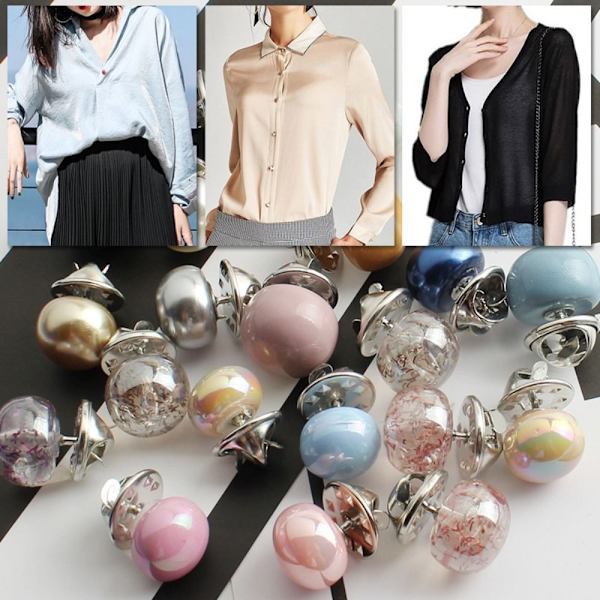 Non-sew Button Anti-light Nail - on stock 4