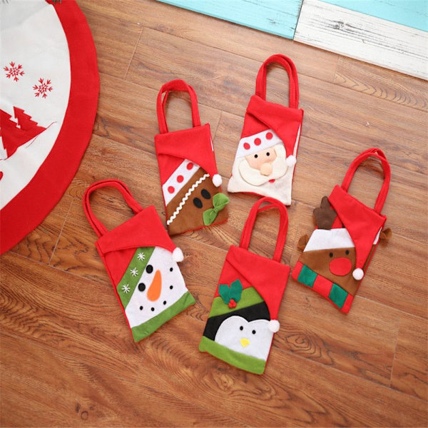 Presentpåsar Jul PEPPARKAKSMAN - on stock
