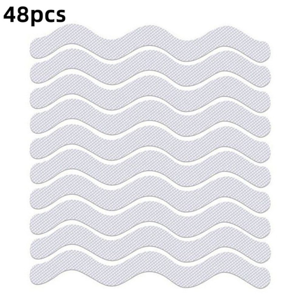 48st Anti-Slip Strips Dusch Säkerhetsremsor TRANSPARANT - spot sales transparent