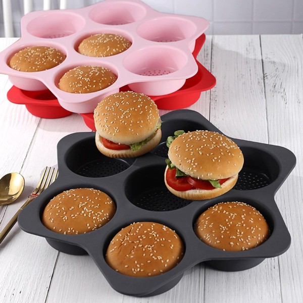 7 Cavity Hamburger Bull form - high quality