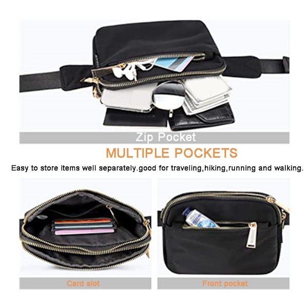 Vyötäröpakkaus Vyölaukku Crossbody laukut - laadukkaita