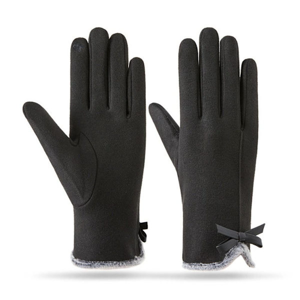 Varma handskar Ridhandskar SVART - high quality black