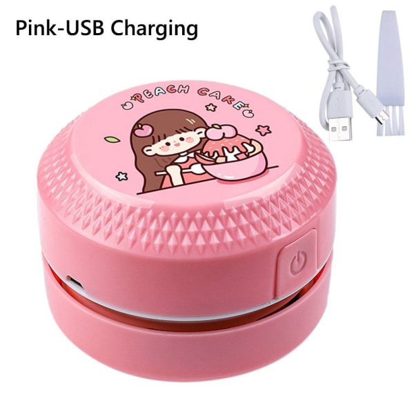 Pöytäpölynimuri PINK USB CHARGING - korkea laatu Pink USB Charging-USB Charging