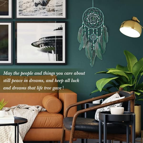 Dream Catcher Led Wind Chimes Spring Seinäripustus - spot-myynti