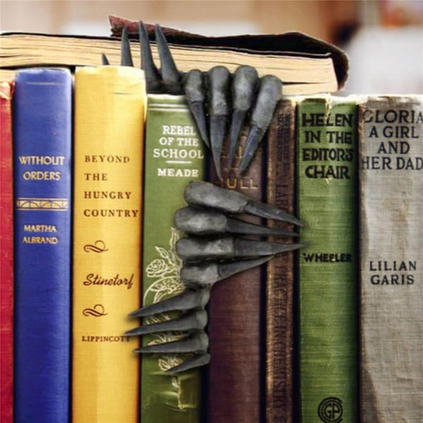 Claw BookMarkers Nyhet Present för barn Vuxna Halloween jul - high quality