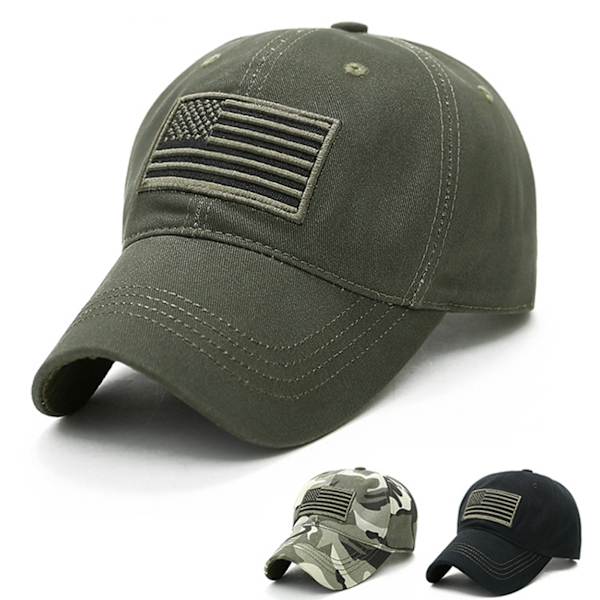 Cap för män och kvinnor mode broderi hatt - stock camouflage