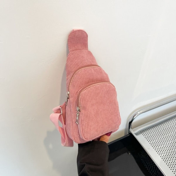 Bröstväska Crossbody Sling Bags ROSA - on stock Pink