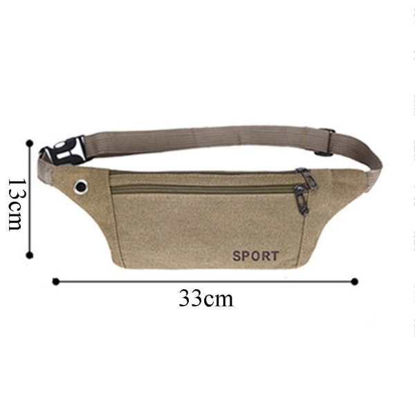 Vyötäröpakkaus Fanny Pack KHAKI - spot-myynti Khaki