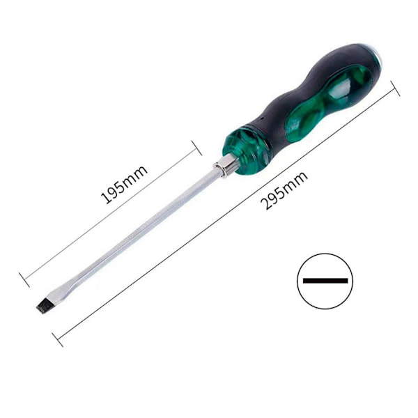 Urallinen/Phillips-ruuvimeisseli Magneettinen ruuvimeisseli 8INCHSLOTTED - korkea laatu 8InchSlotted