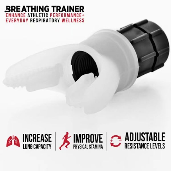 Hengitystreeni Fitness WHITE white