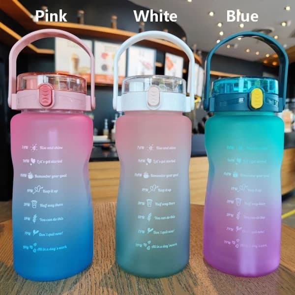 Vattenflaska Sport drickskopp - high quality Blue 2000ml