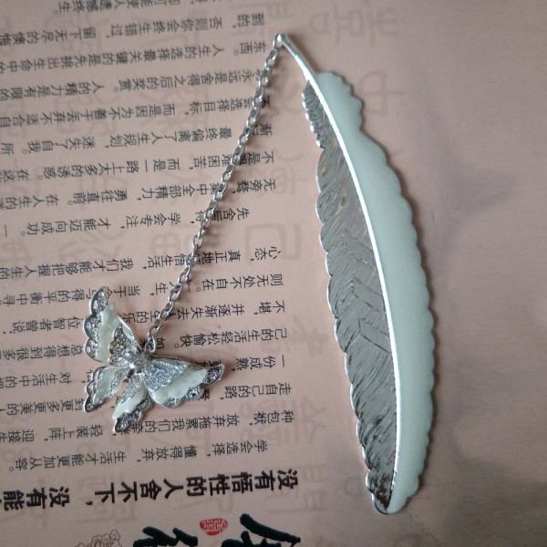 Bokmärke Feather Book Marks - high quality 09